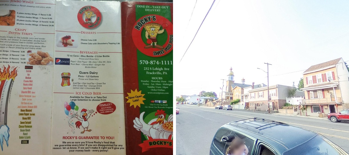 Sweet Pizzz Menu